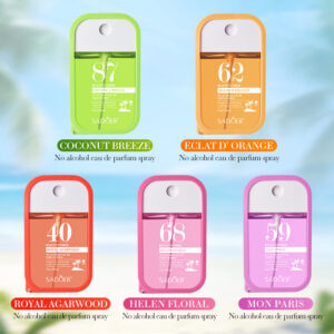 Viral Alcohol-Free Perfume Spray, Fresh Long Lasting Portable Fragrance For Daily Use