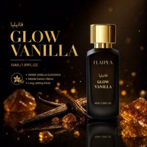Arabian Vanilla Gourmand Perfume Spray, Soft Gentle Creamy Fragrance All Day Long Lasting Scent Portable Eau de Parfum 56ml/1.89fl.oz